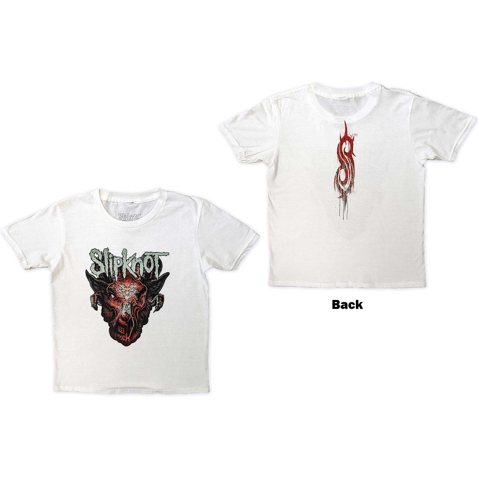Image of Kids Slipknot T-shirt - Infected goat Rock Off