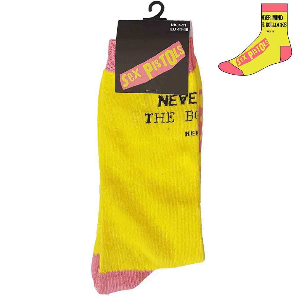 Image of The Sex Pistols Unisex Ankle Socks: Never Mind the Bollocks Rock Off