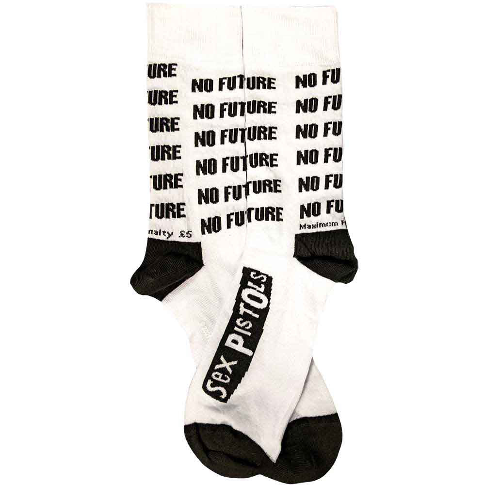Image of The Sex Pistols Unisex Ankle Socks: No Future Rock Off