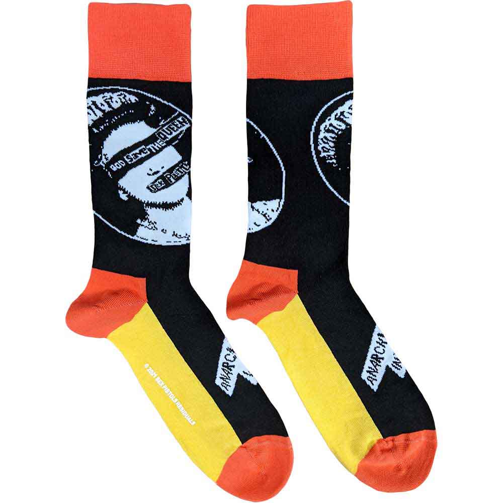 Image of The Sex Pistols Unisex Ankle Socks: God Save The Queen Rock Off