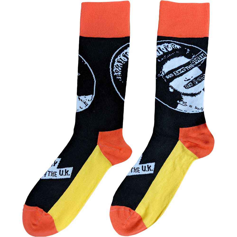 Image of The Sex Pistols Unisex Ankle Socks: God Save The Queen Rock Off