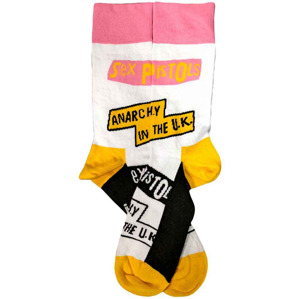 Image of The Sex Pistols Unisex Ankle Socks: Anarchy In The UK Rock Off