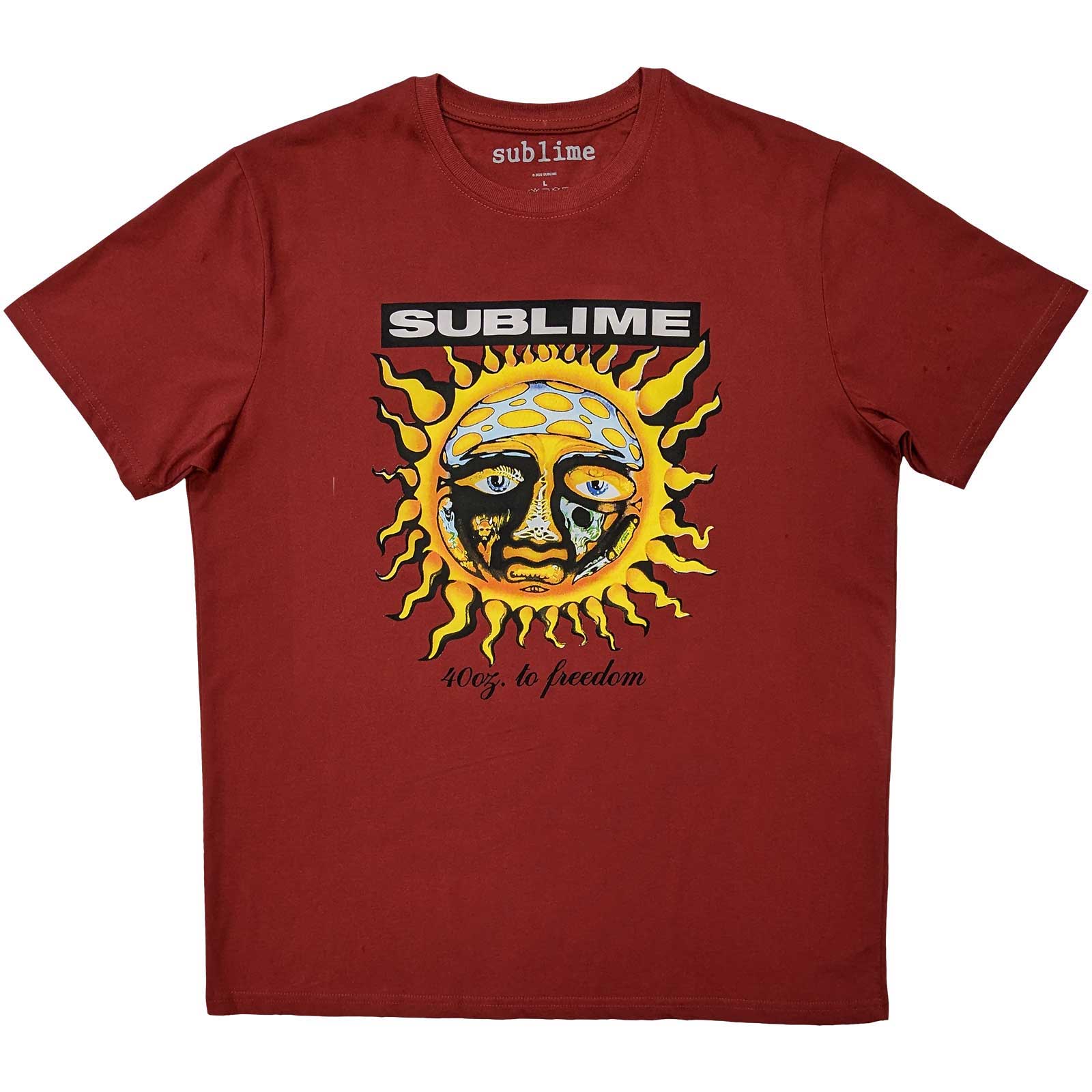 Image of Sublime Unisex T-shirt,  GRN 40 OZ Rock Off