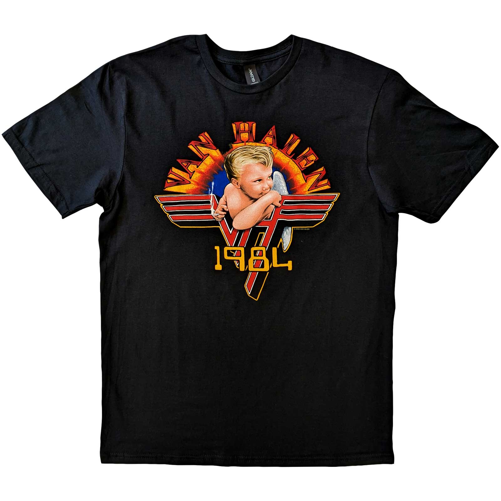Image of Van Halen Unisex T-Shirt - CHERUB '84 Amplified