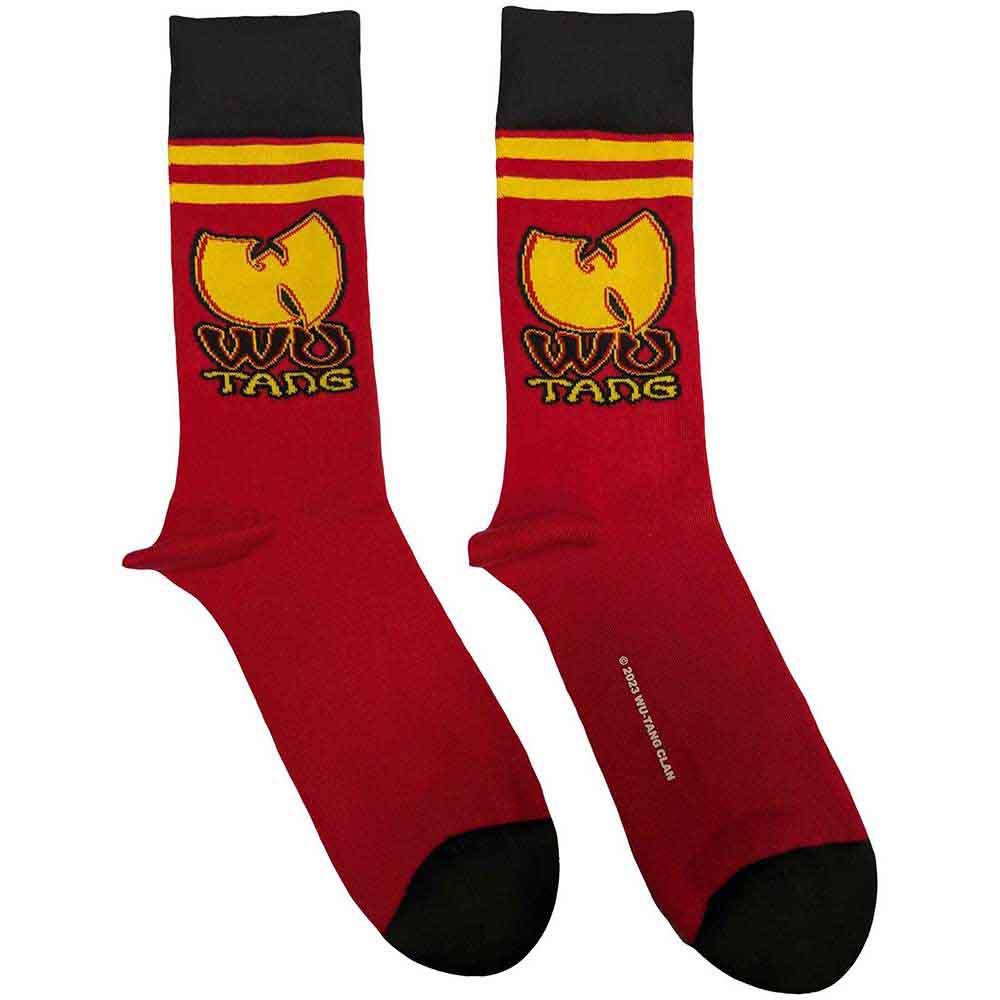 Image of Wu-Tang CLAN Unisex Ankle Socks : Wu-Tang Stripes Rock Off