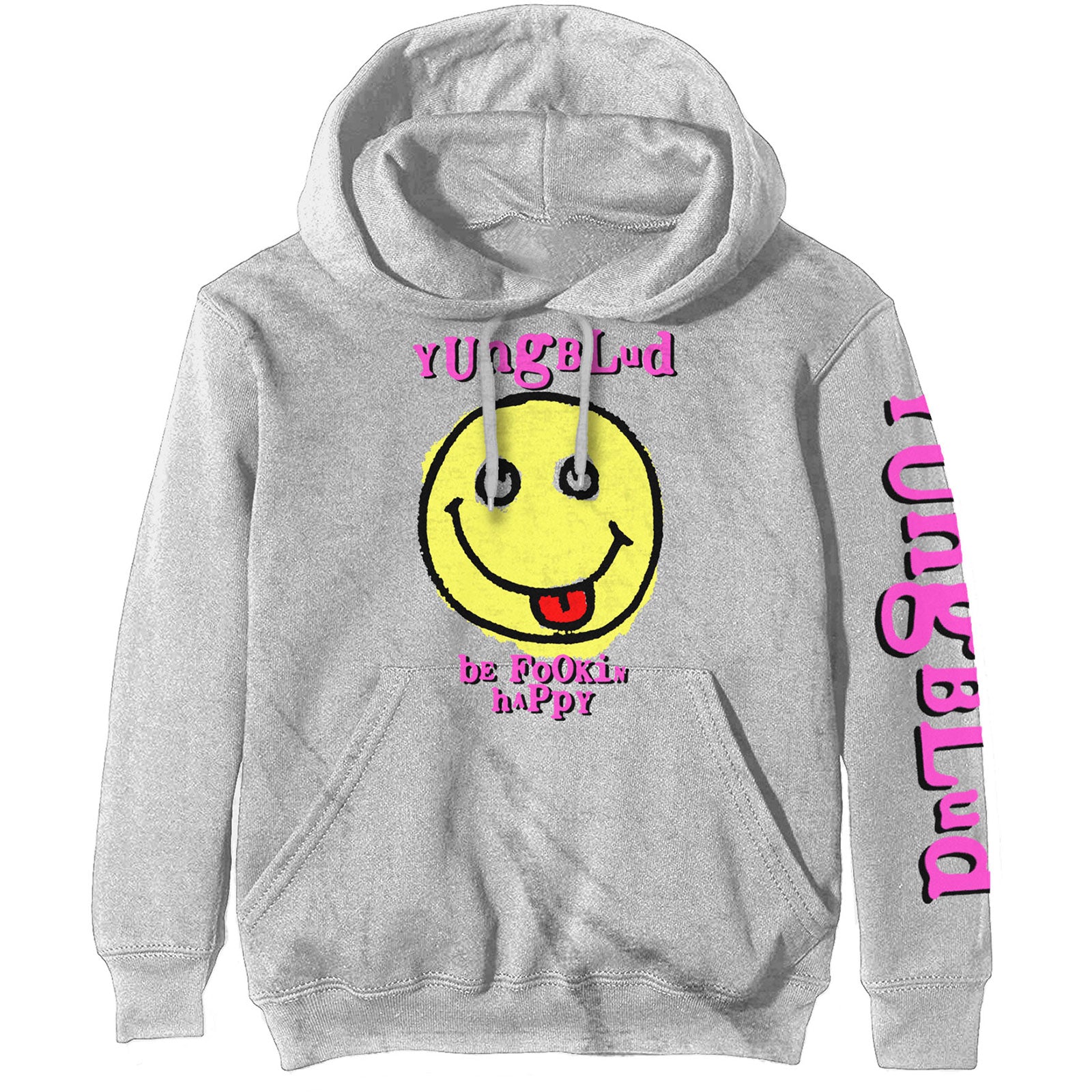 Image of Yungblud Pullover Hoodie - Raver Smile Rock Off