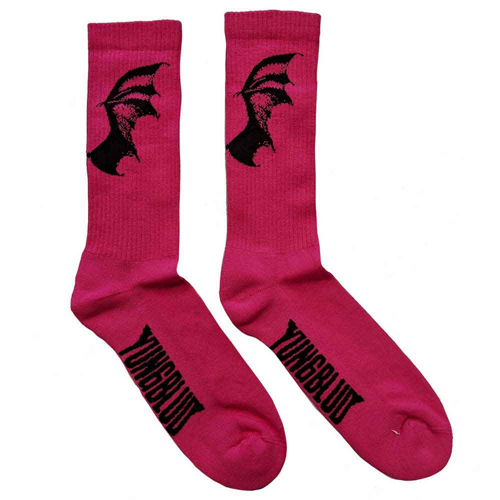 Image of Yungblud Unisex Ankle Socks : Life On Mars Tour Rock Off