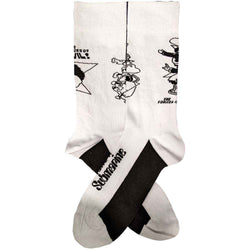 Image of The Beatles Unisex Ankle Socks - Good v Evil