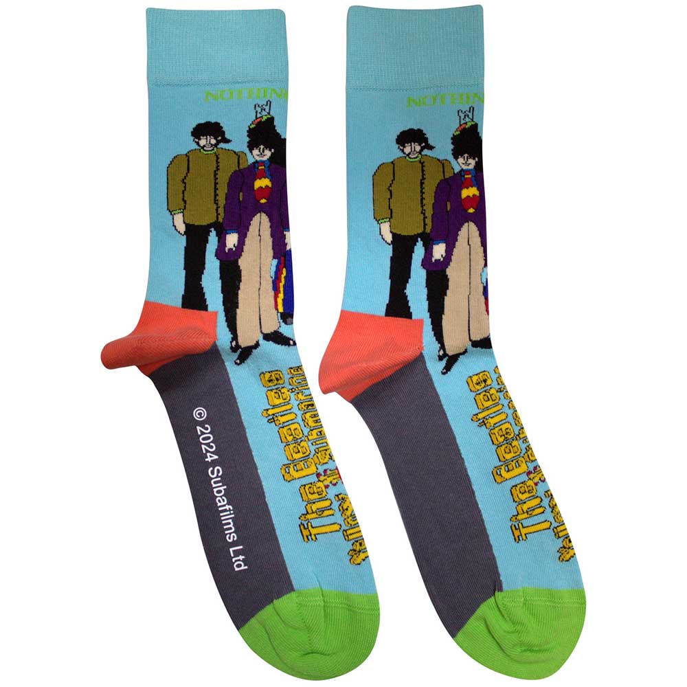 The Beatles Unisex Ankle Socks - Sub & Band