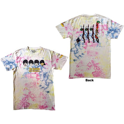 Image of The Beatles T-Shirt-Yellow Submarine - Heads & Apples Bonkers
