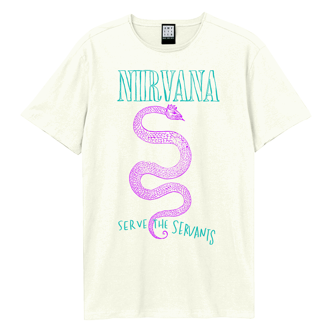 Image of Nirvana T-Shirt - Serve the Servants Amplified