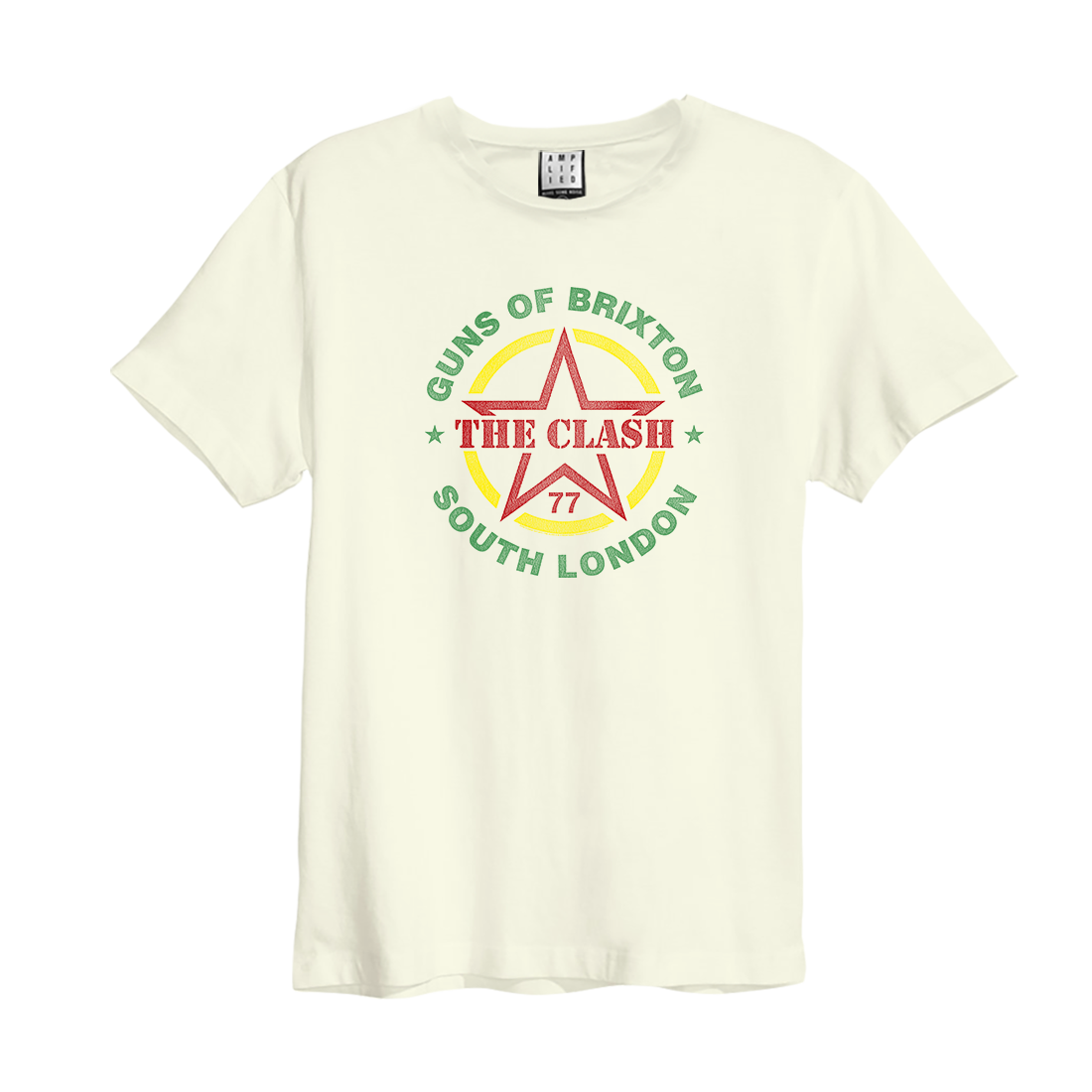 Image of The Clash T Shirt - Guns of Brixton Tour Amplified