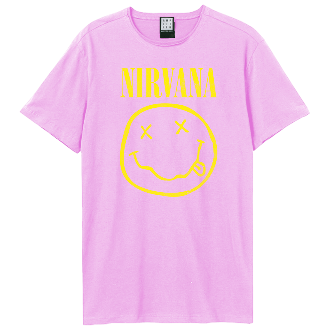 Image of Nirvana T-Shirt - Smiley Face Amplified