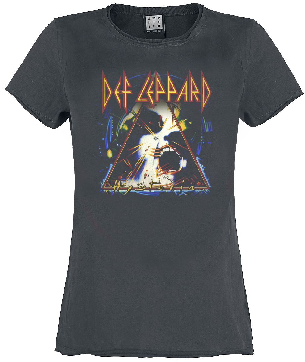 Image of Women's Def Leppard T-shirt - Hysteria Amplified