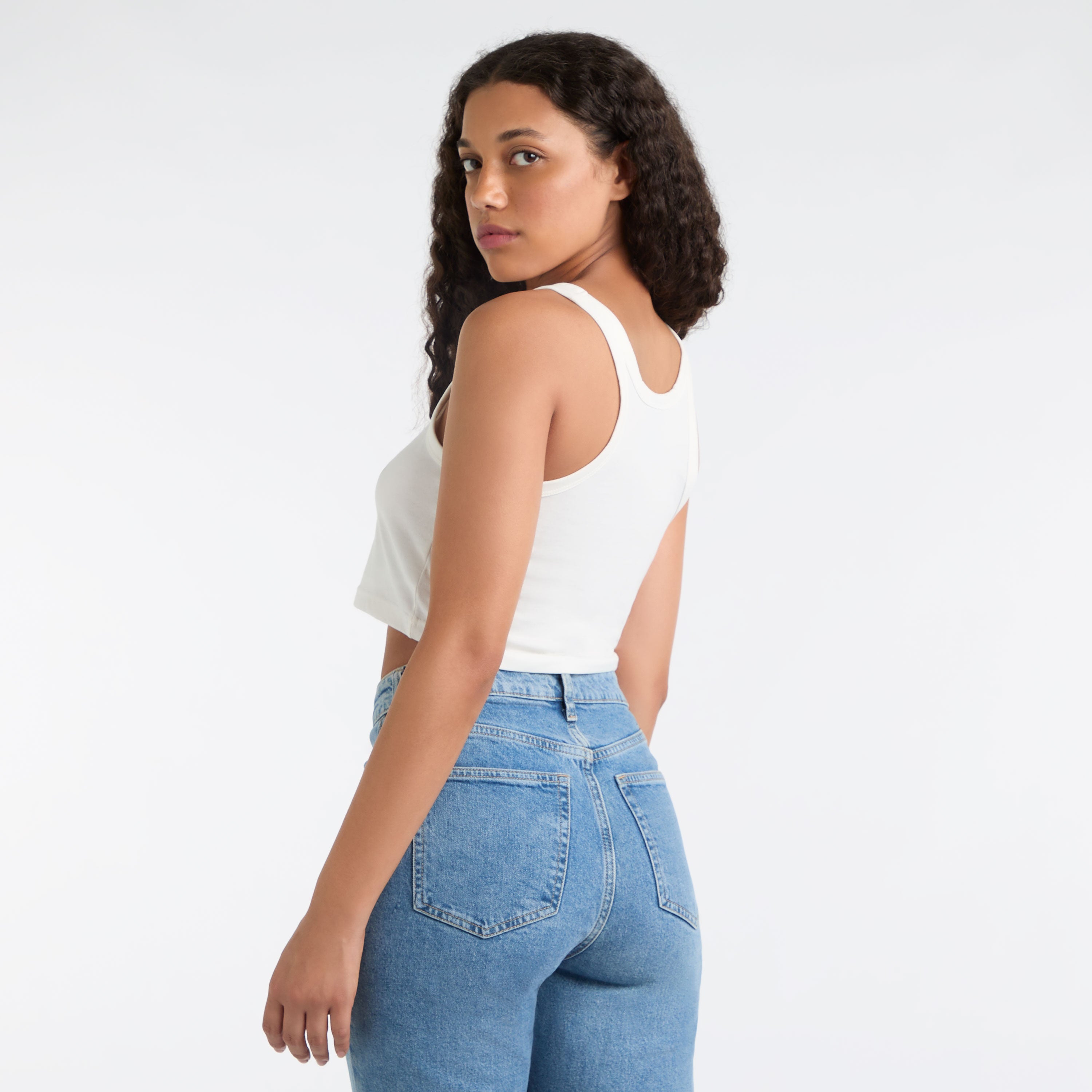 Image of AC/DC Baby Crop Top, Ladies Amplified