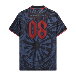 Image of AC/DC Football Shirt - Black Ice Amplified