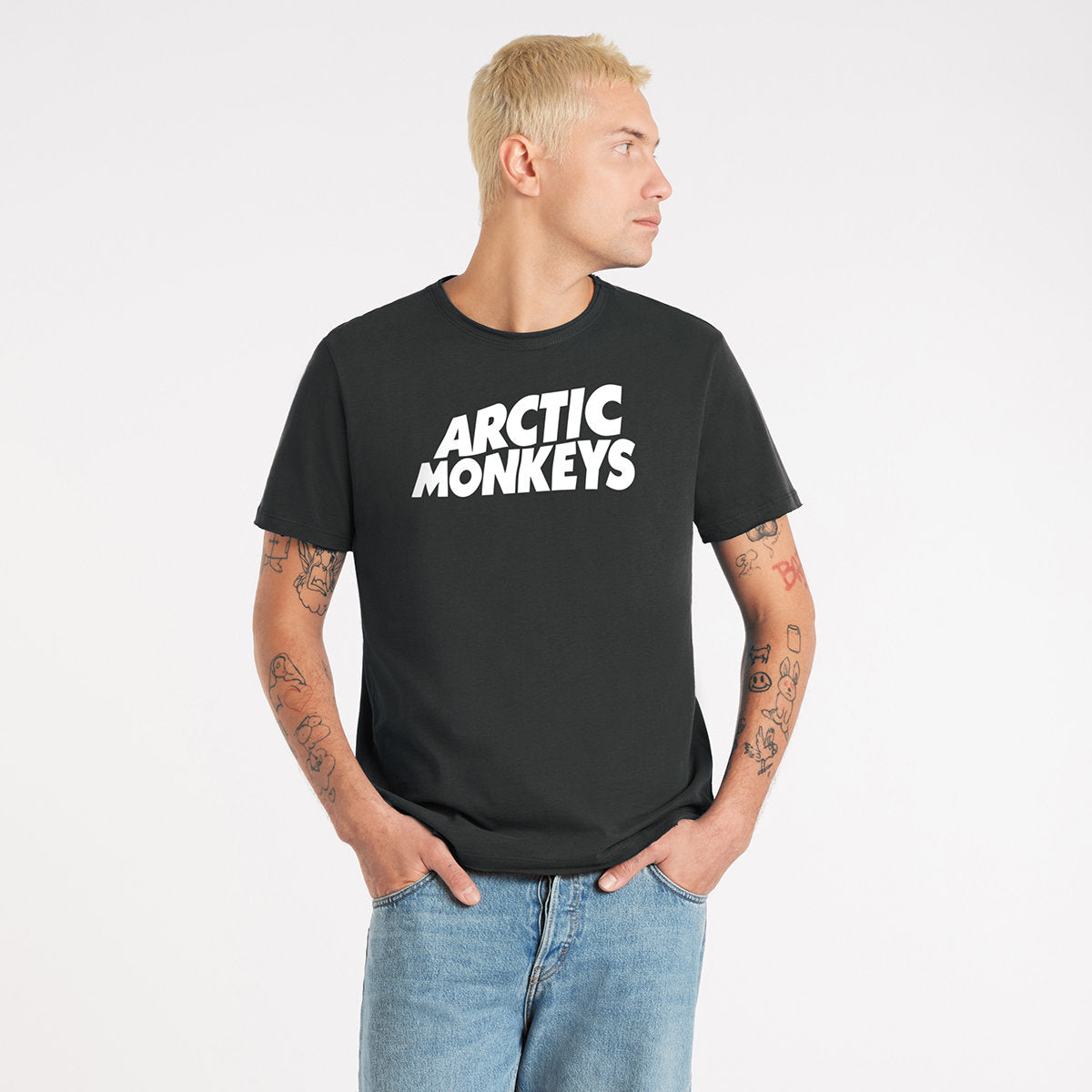 Image of Arctic Monkeys T-shirt , Wave Logo Amplified