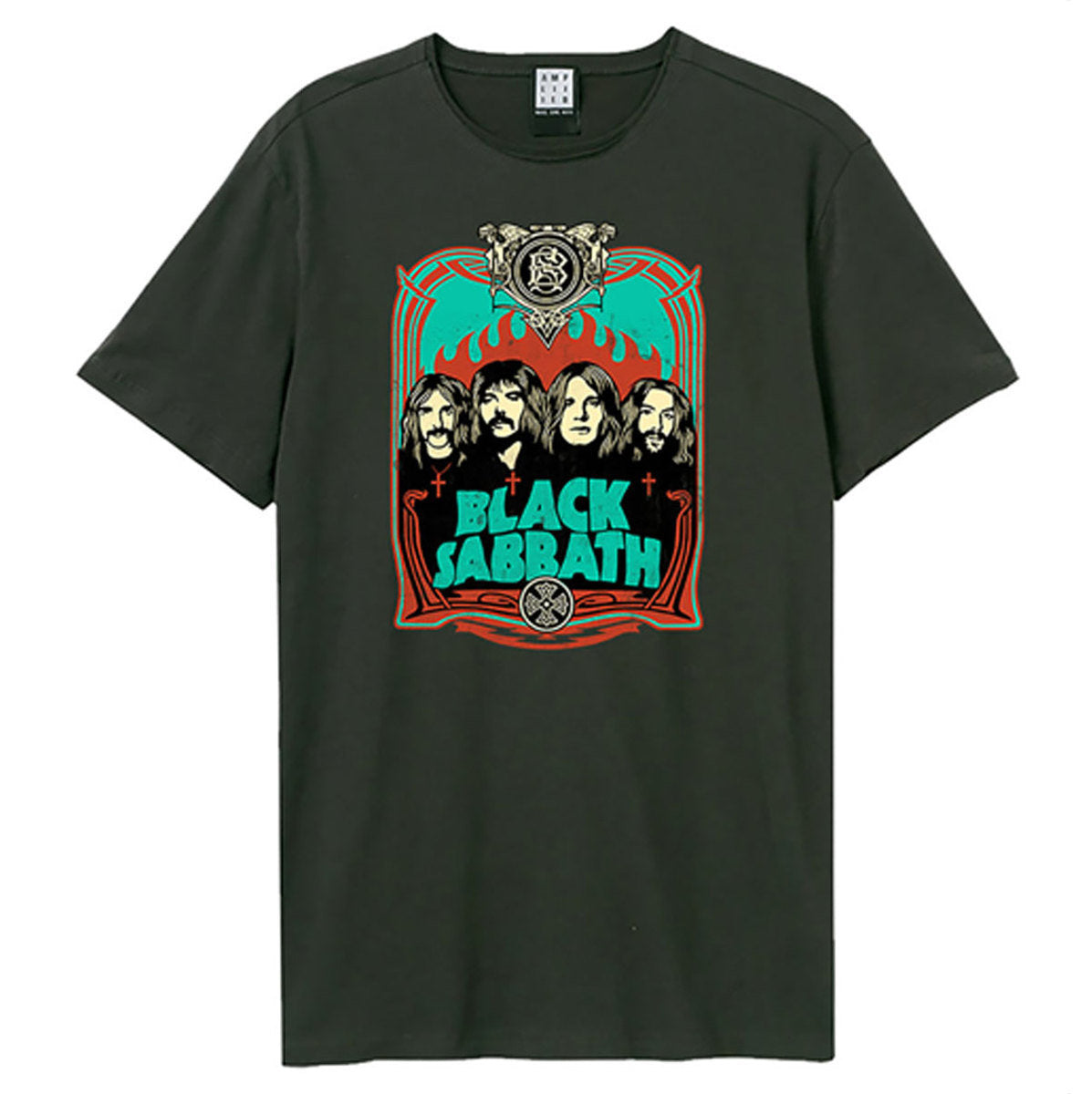 Image of Black Sabbath T-Shirt - Flames T-Shirt