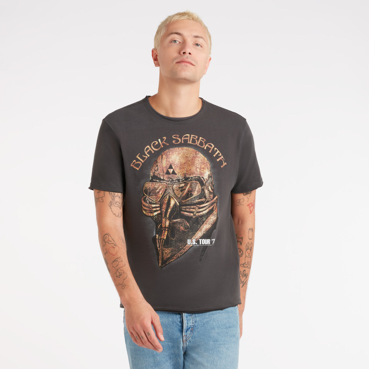 Image of Black Sabbath T-Shirt - Gold Tour 1978 Amplified