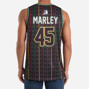 Image of Bob Marley Basketball Jersey Amplified