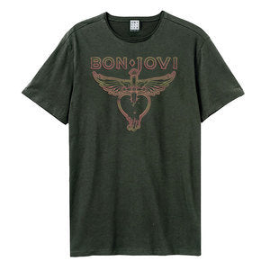 Image of Bon Jovi Unisex T-Shirt - Hold On Orange