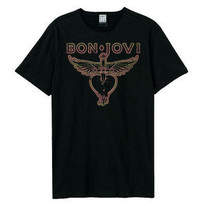 Image of Bon Jovi Unisex T-Shirt - Hold On Orange