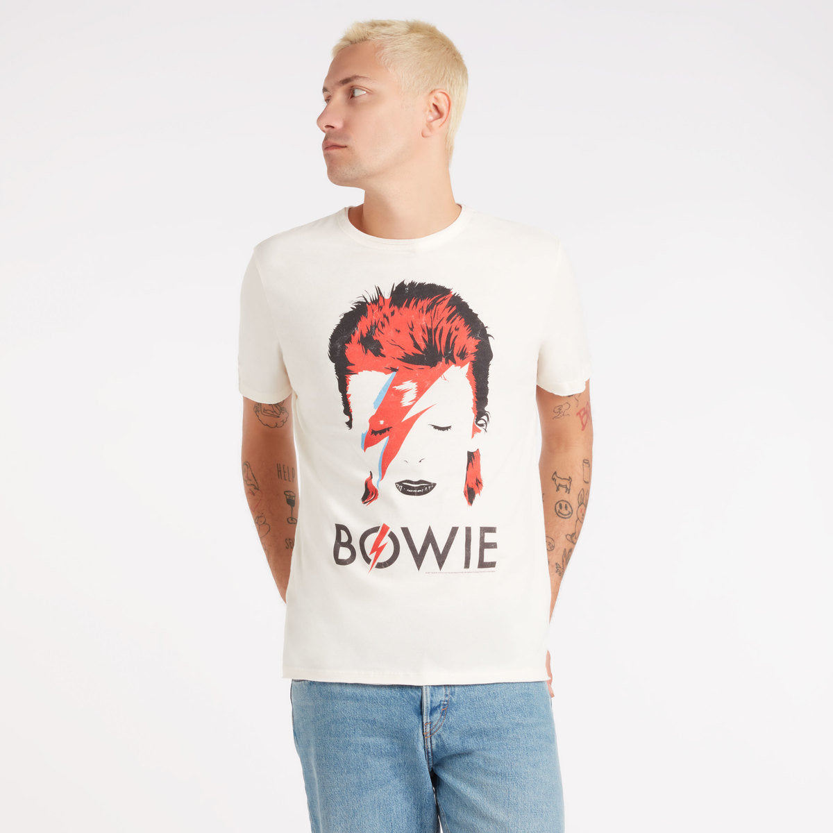 Image of David Bowie T Shirt - Aladdin Sane Amplified