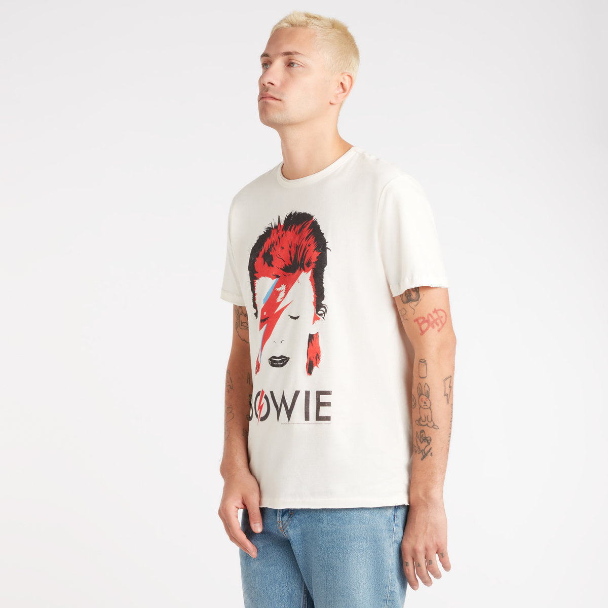 Image of David Bowie T Shirt - Aladdin Sane Amplified