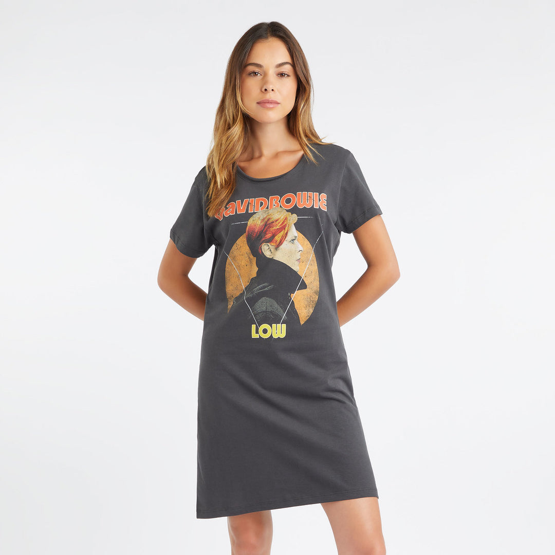 David Bowie T-shirt Dress - Low