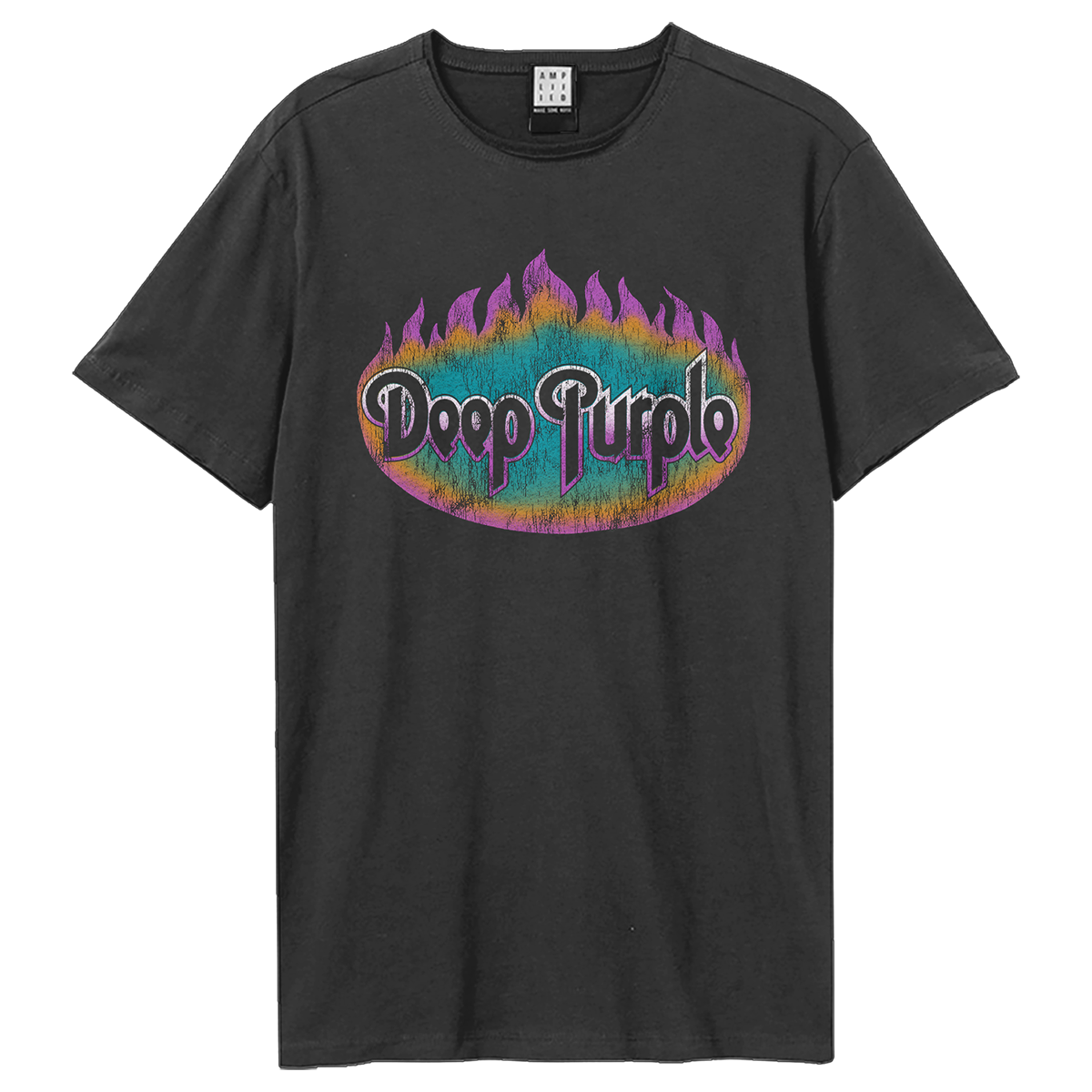 Image of Deep Purple T-shirt - Flames Rock Off