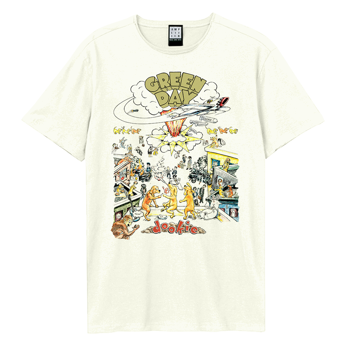 Image of Green Day T-Shirt - Dookie (Copy) Amplified