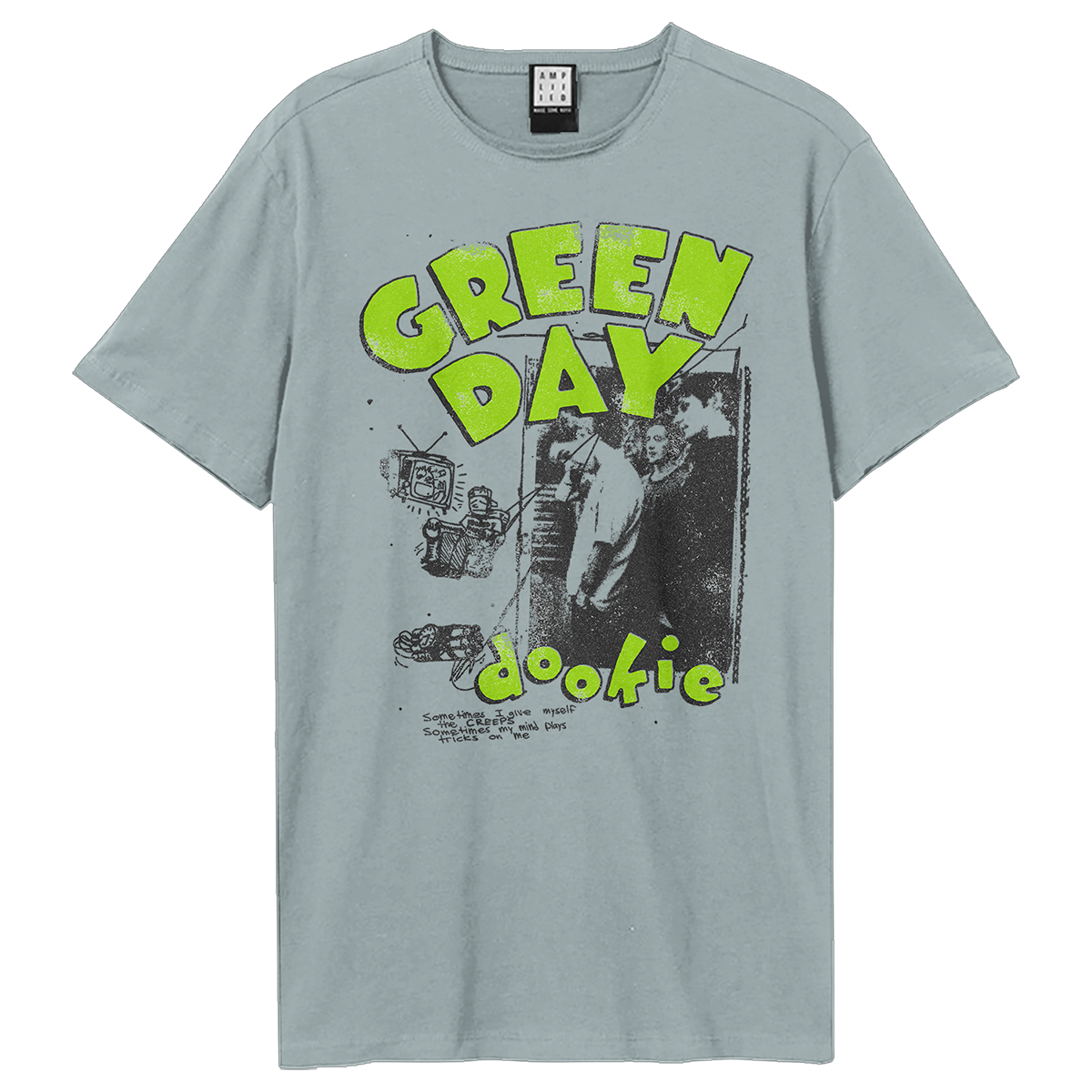 Image of Green Day T-Shirt - Dookie Sketch Amplified