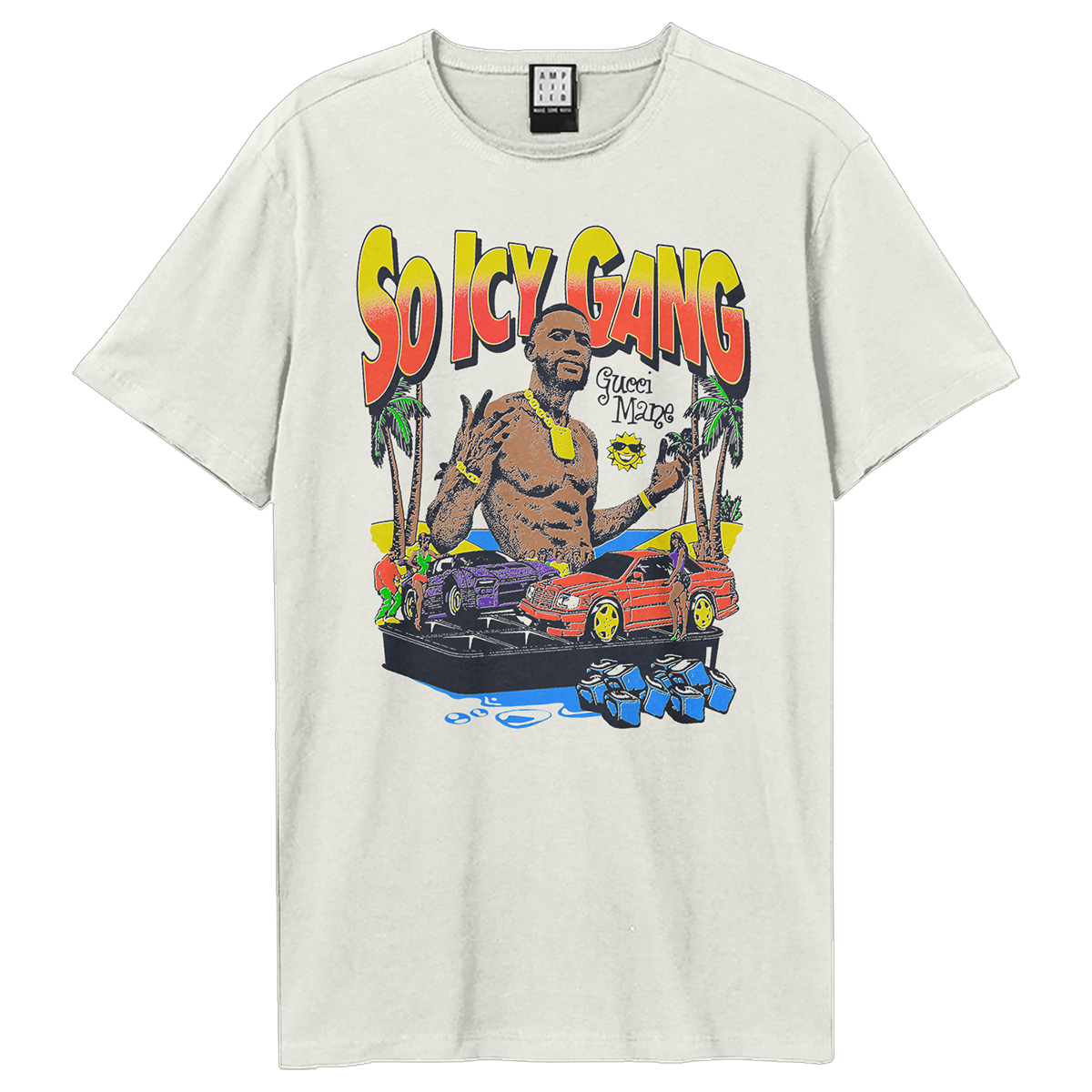 Image of Gucci Mane Unisex T-shirt,  So Icy Gang Amplified