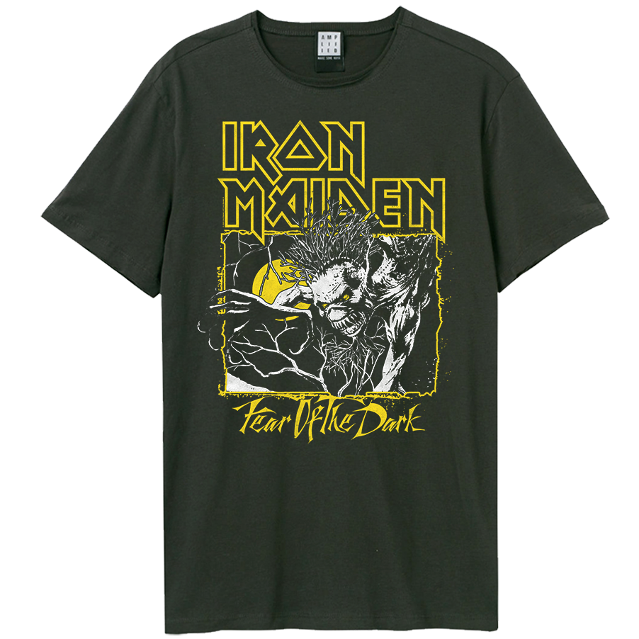 Image of Iron Maiden T-shirt - Yellow Amplified