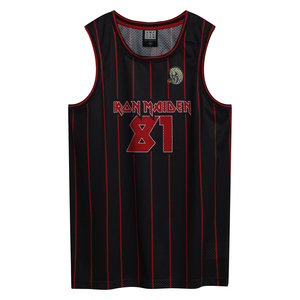 Image of Iron Maiden Basketball Vest Amplified