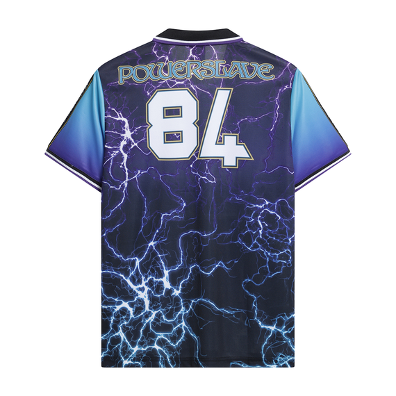 Image of Iron Maiden Football Shirt - Powerslave Amplified