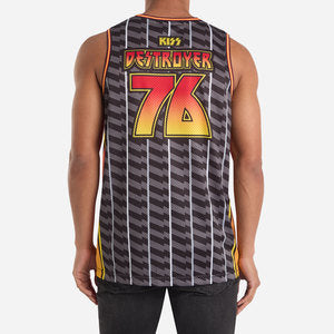 Image of Kiss Basketball Vest - Destroy Amplified