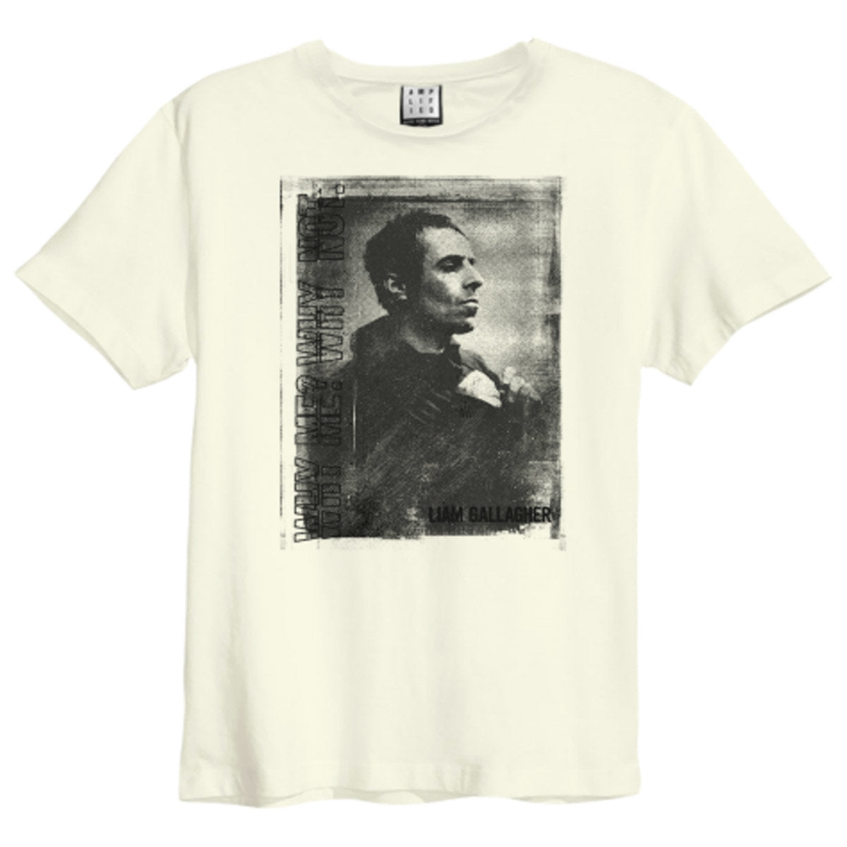 Image of Liam Gallagher Unisex T-shirt , Why Me Portrait? Amplified