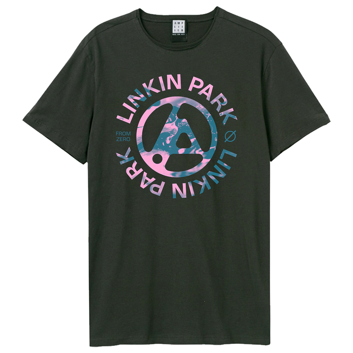 Image of Linkin Park Unisex T-shirt - From Zero Camo Spill Amplified