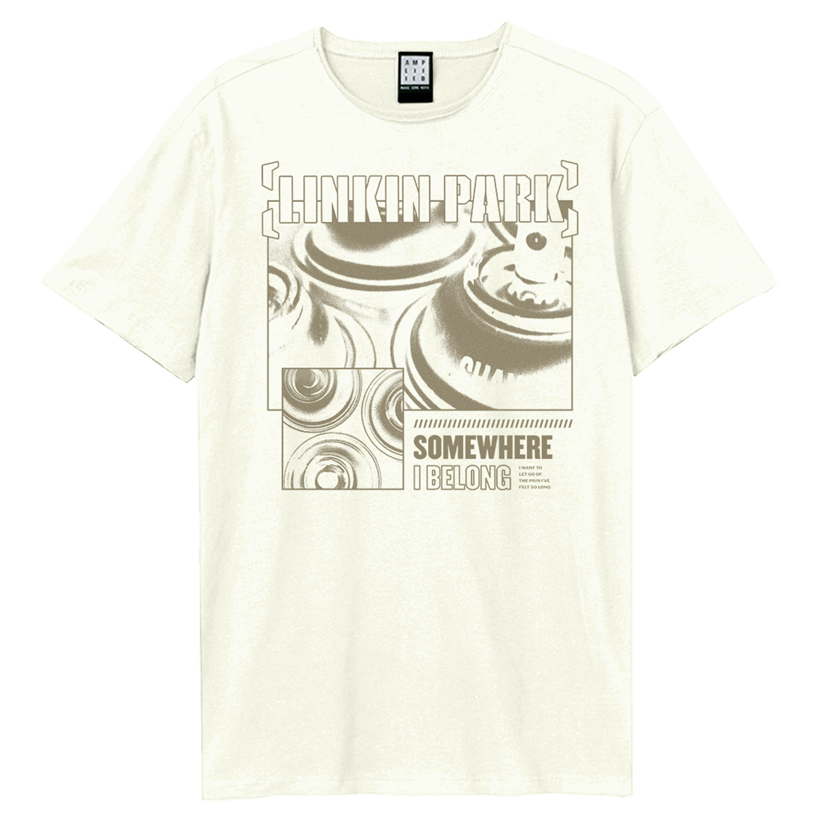 Linkin Park Unisex T-shirt - Somewhere I Belong Amplified