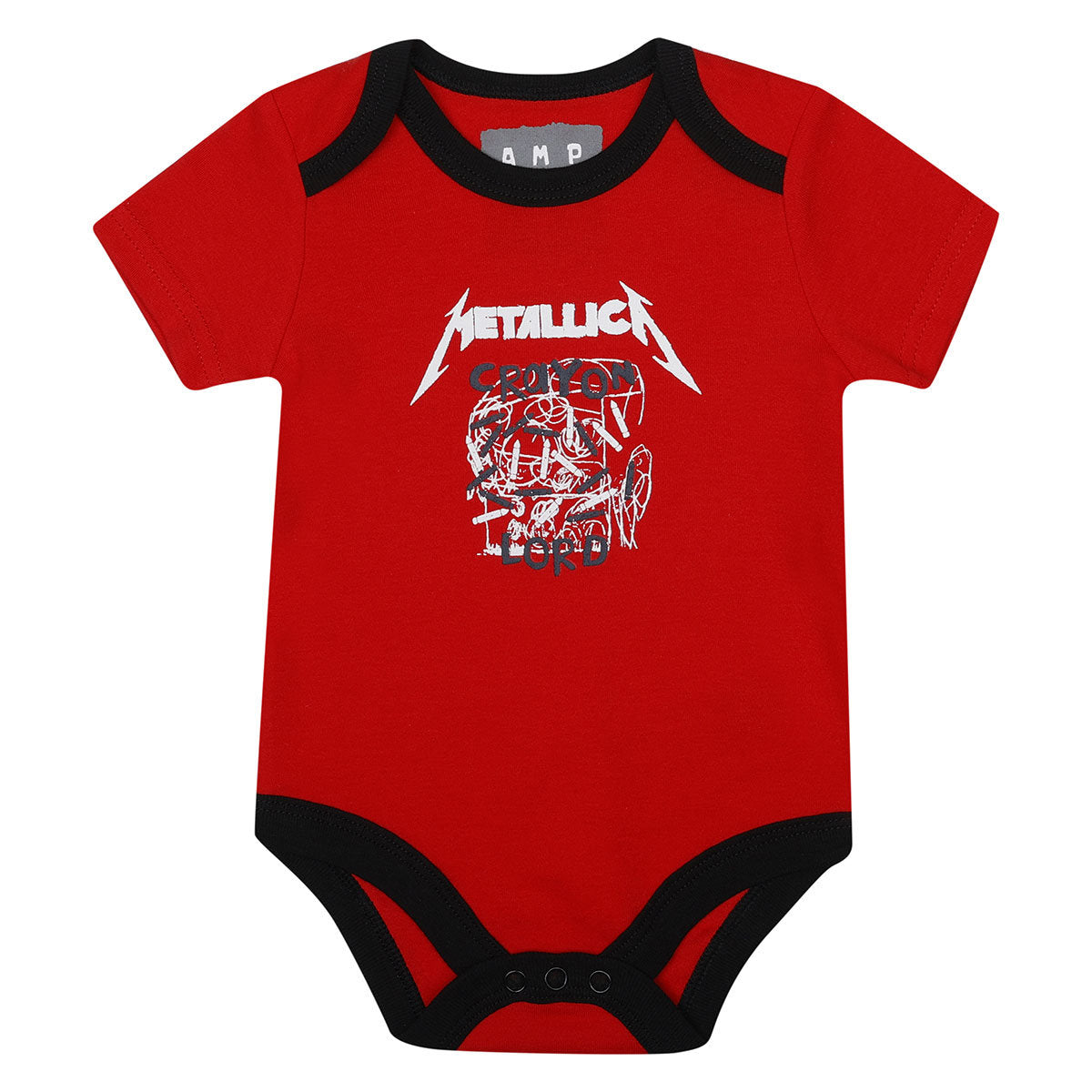 Image of Metallica Baby 3-Pieces Set Amplified