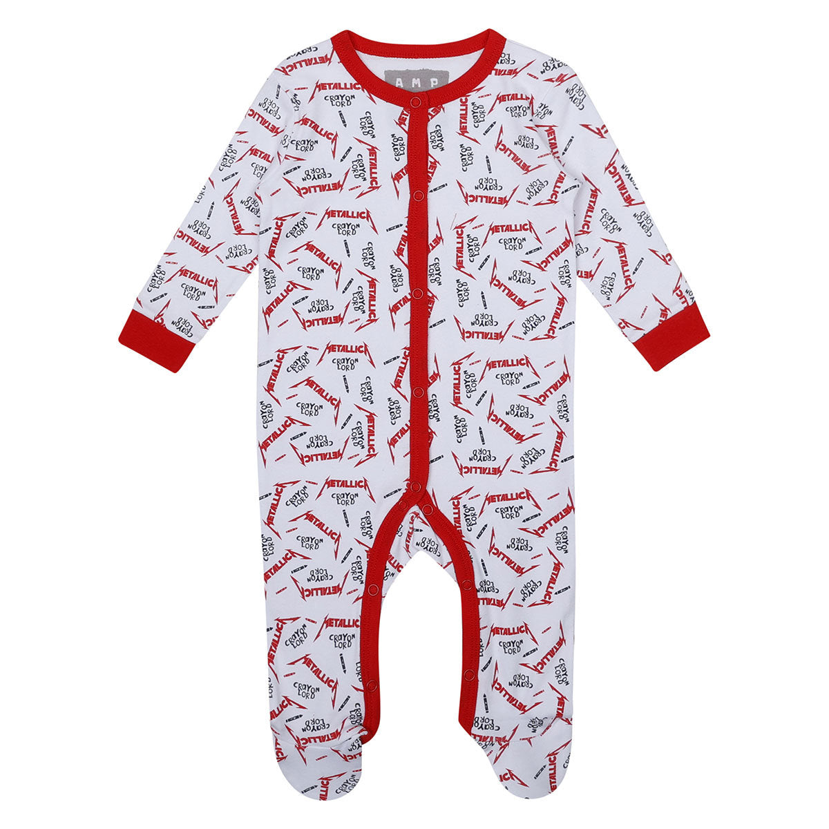 Image of Metallica Baby 3-Pieces Set Amplified