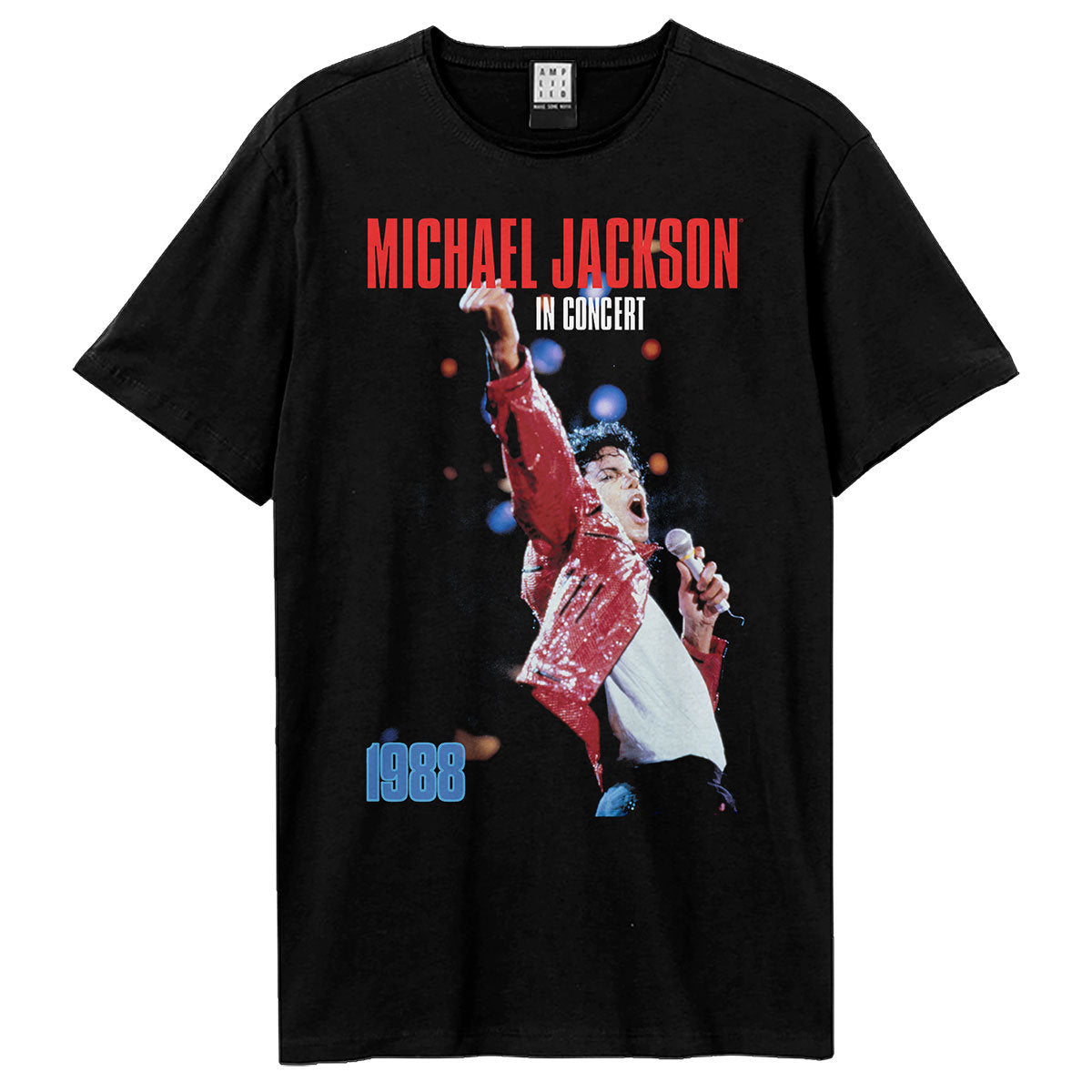 Image of Michael Jackson T-shirt - 1988 Live In Concert T-Shirt