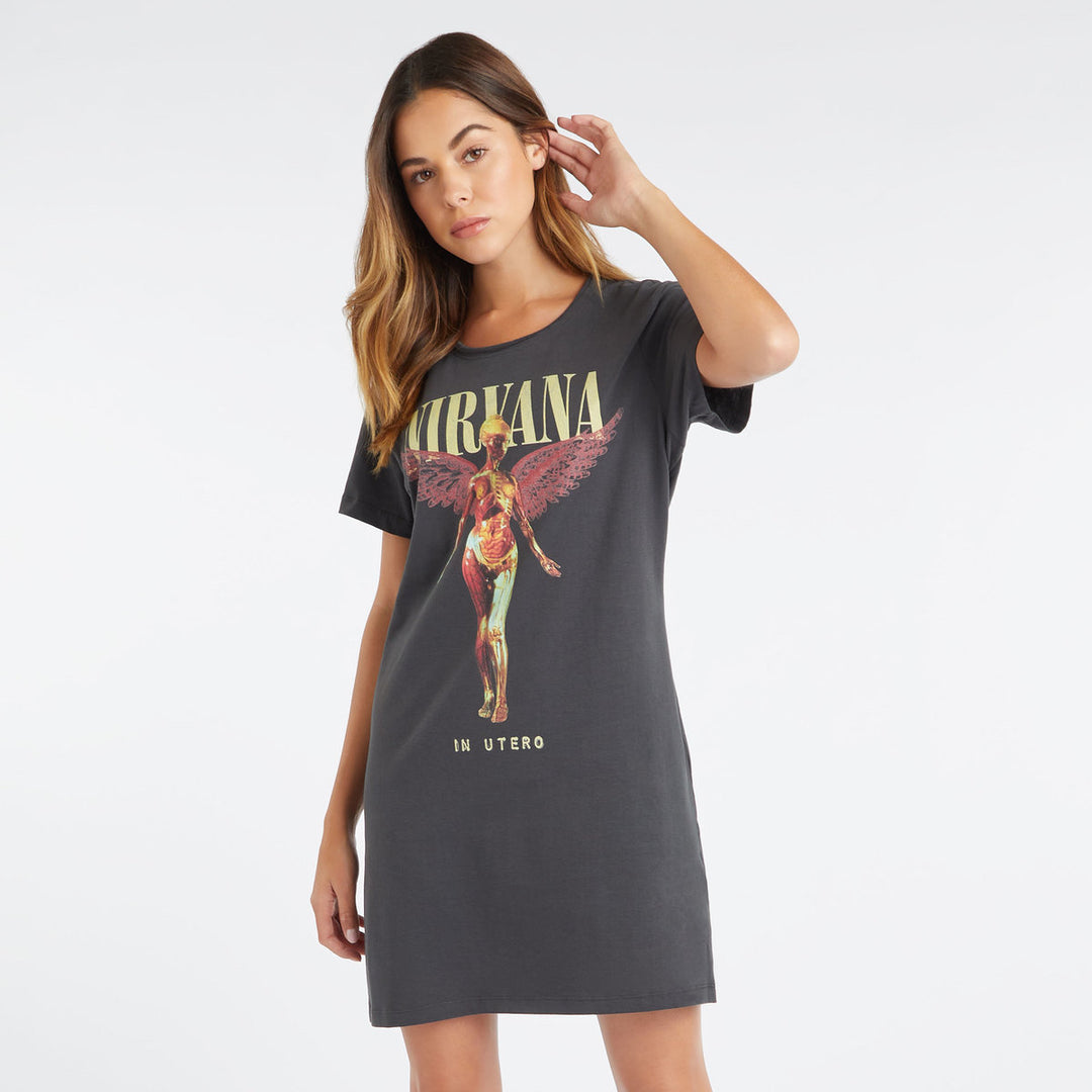 Nirvana T-shirt Dress - In Utero