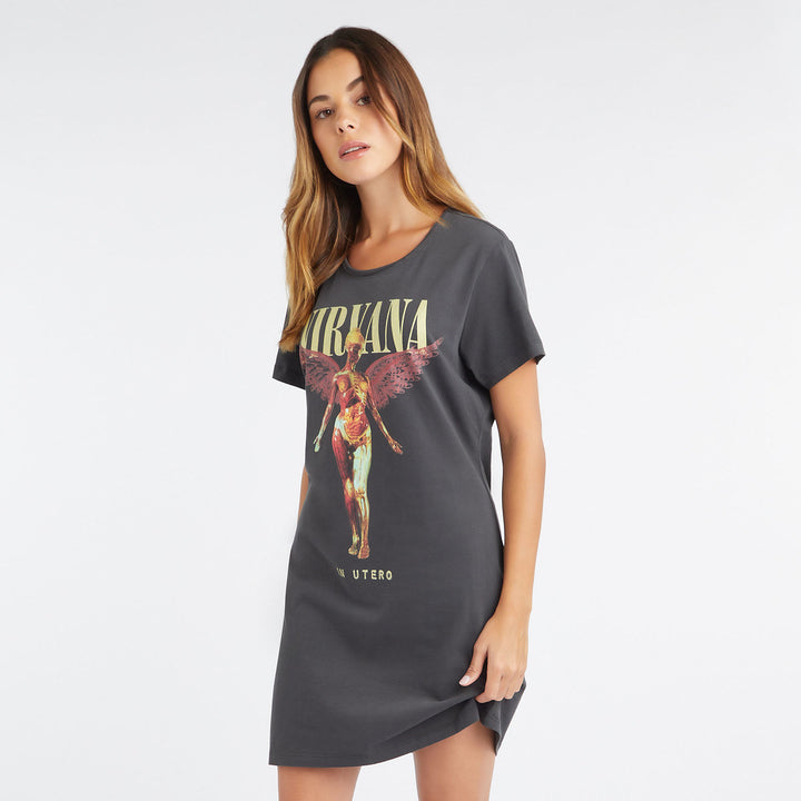 Nirvana T-shirt Dress - In Utero