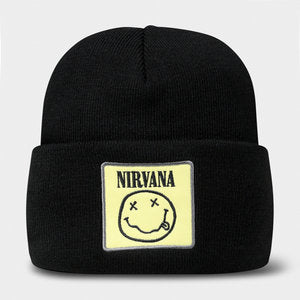 Nirvana Logo Beanie Rock Off