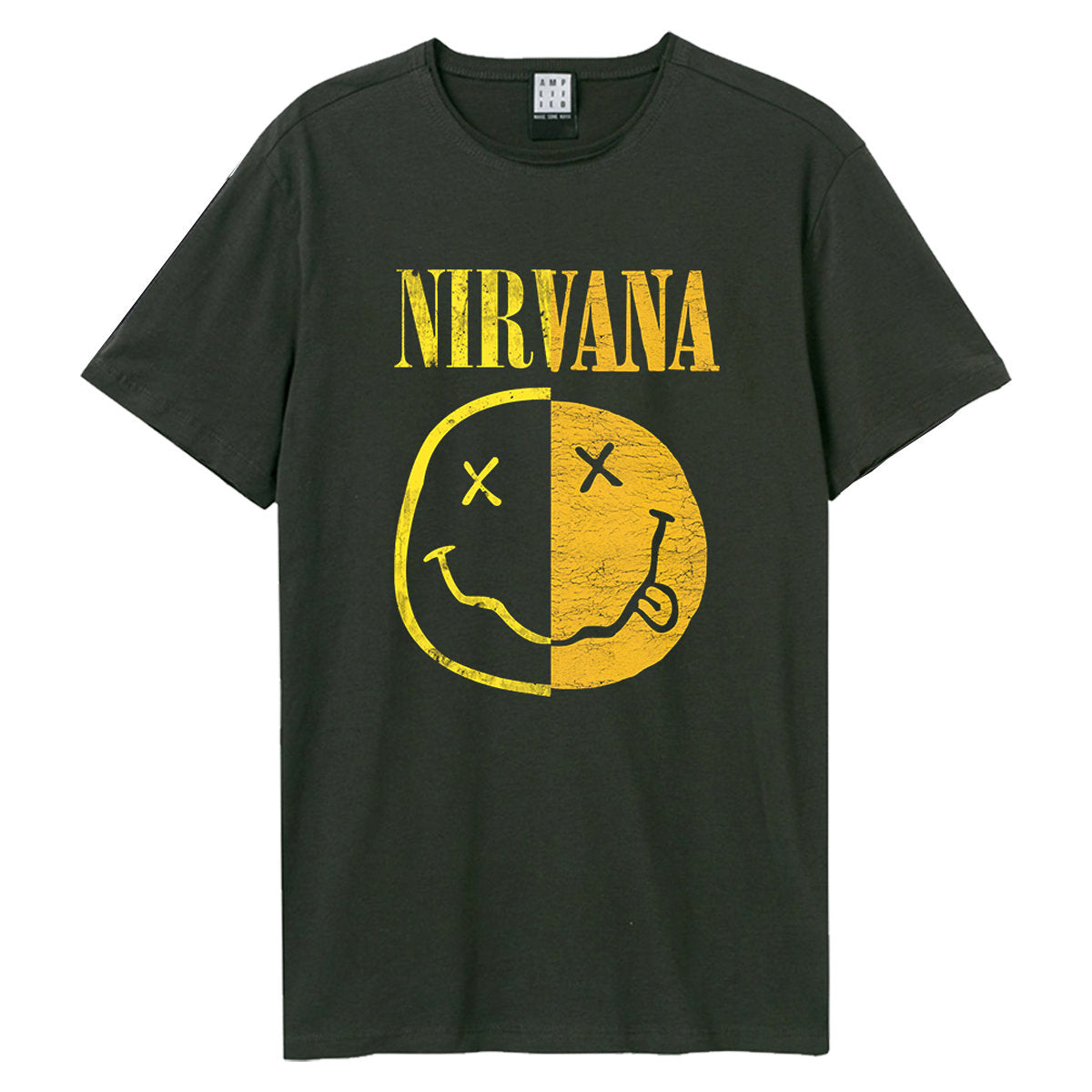 Image of Nirvana T-Shirt - Spliced Smiley Amplified