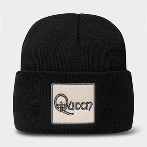 Image of Queen logo Beanie Rock Off