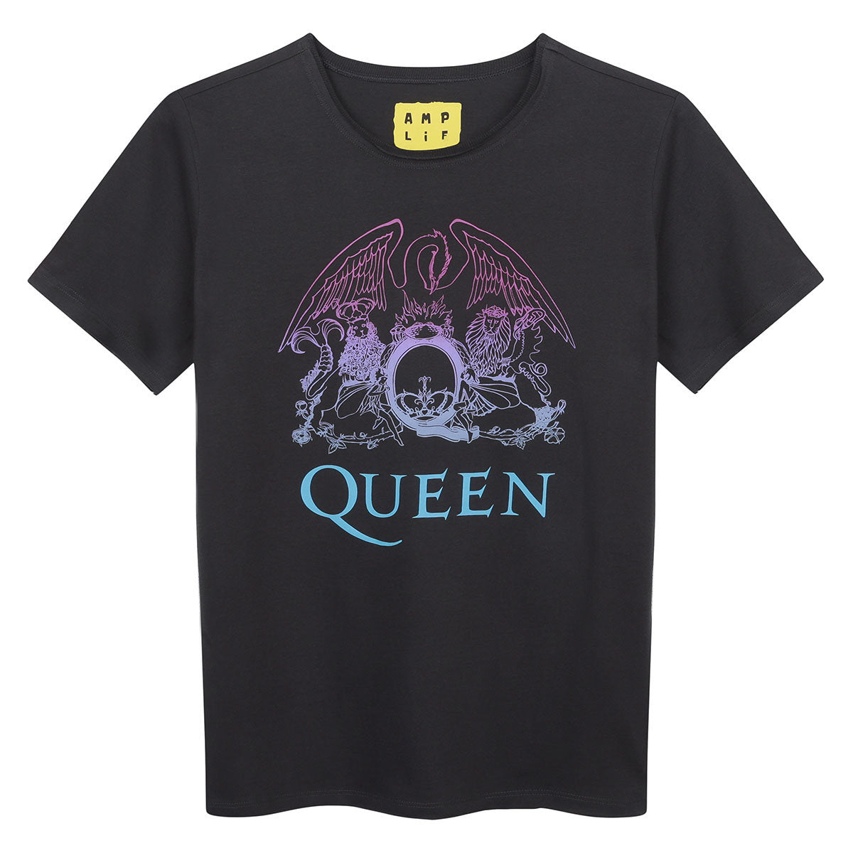 Image of QUEEN Kids T-shirt, Blue Crest Amplified