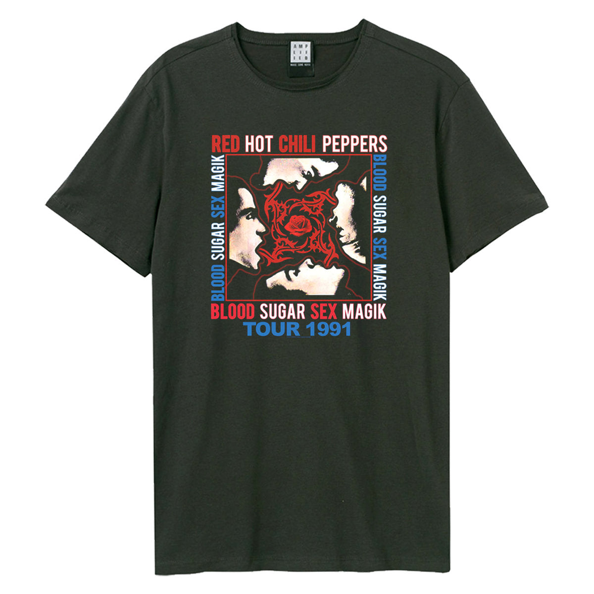 Image of Red Hot Chili Peppers T-Shirt - Tour 1991 Amplified